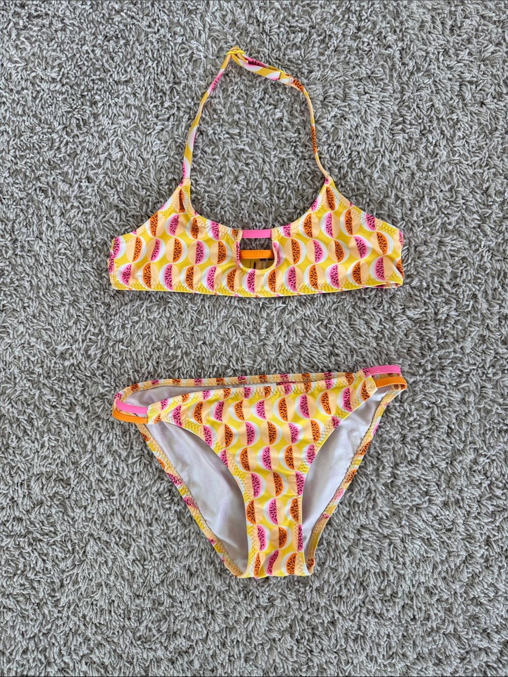 Zara Citrus Print Kids Bikini